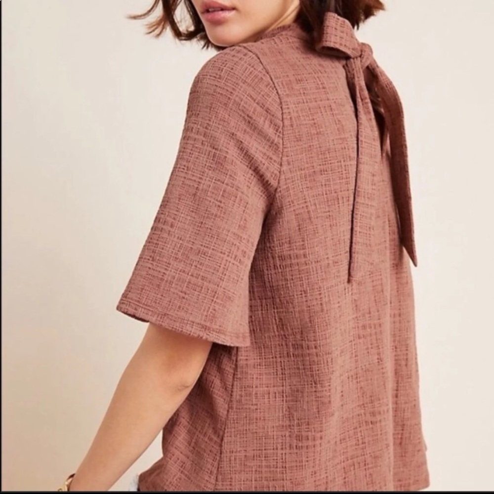 Anthropologie Current Air Bette Tie Top SP NWT - Picture 4 of 8